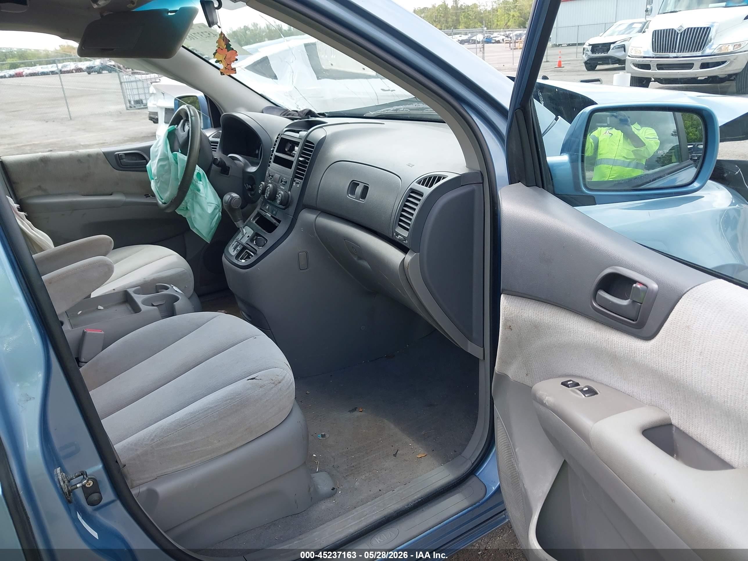 2006 Kia Sedona Ex/lx Blue vin: KNDMB233266084714