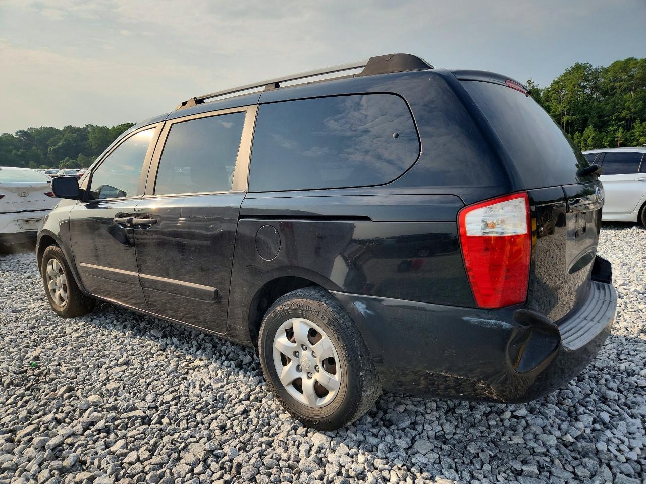 2006 Kia Sedona Lx Black vin: KNDMB233266088956