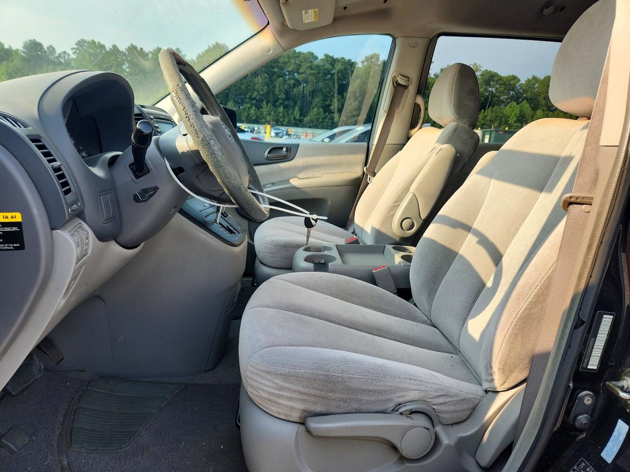 2006 Kia Sedona Lx Black vin: KNDMB233266088956