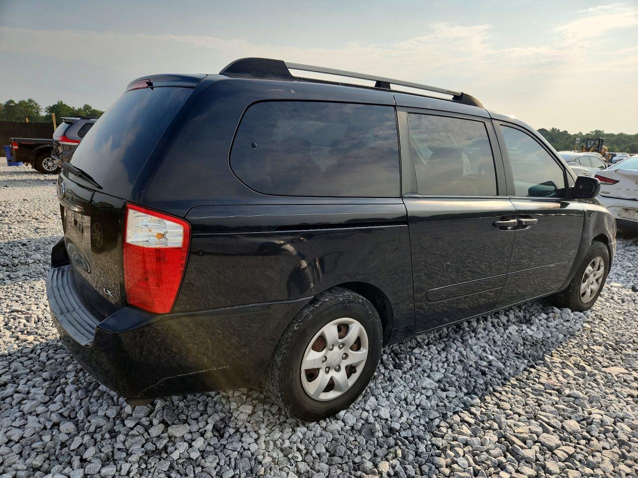 2006 Kia Sedona Lx Black vin: KNDMB233266088956