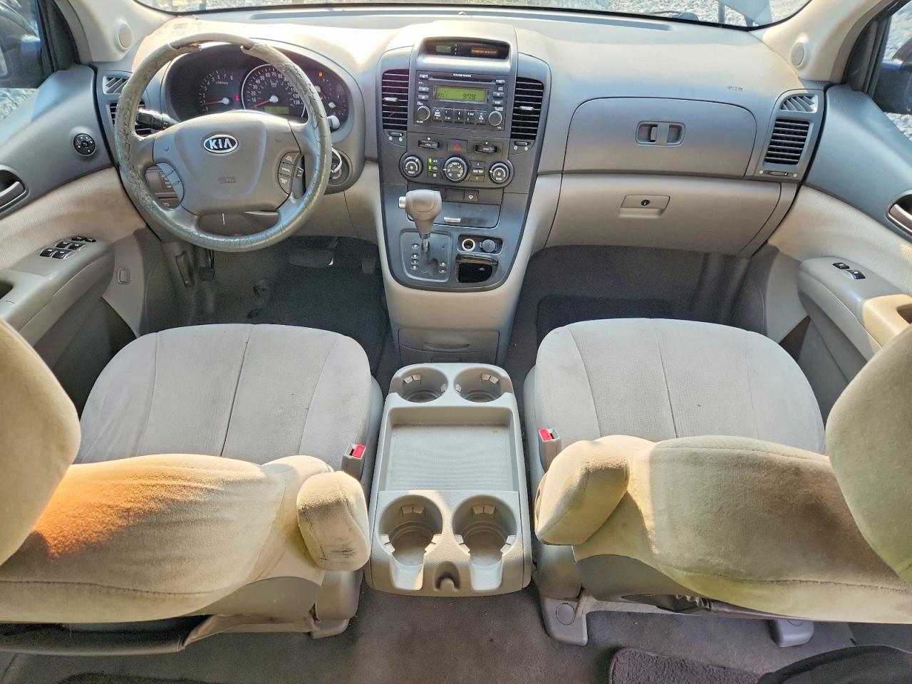 2006 Kia Sedona Lx Black vin: KNDMB233266088956