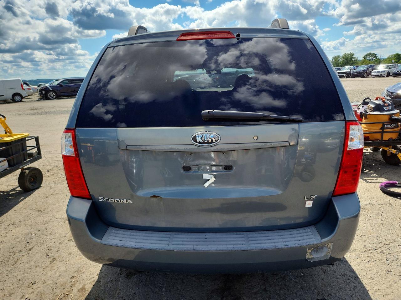 2007 Kia Sedona Ex/lx Green vin: KNDMB233276172535