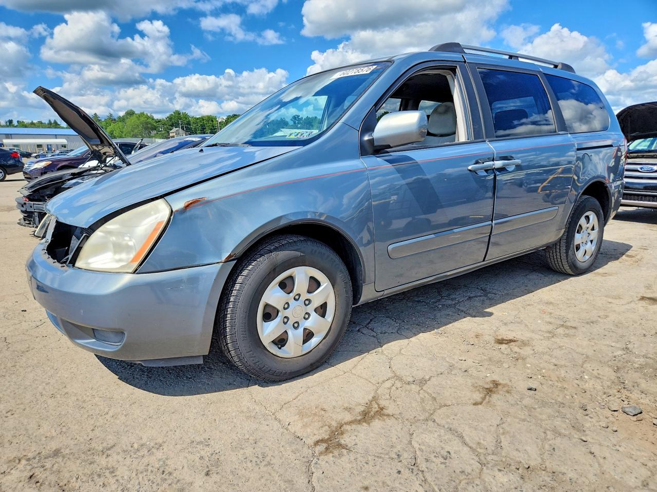 2007 Kia Sedona Ex/lx Green vin: KNDMB233276172535