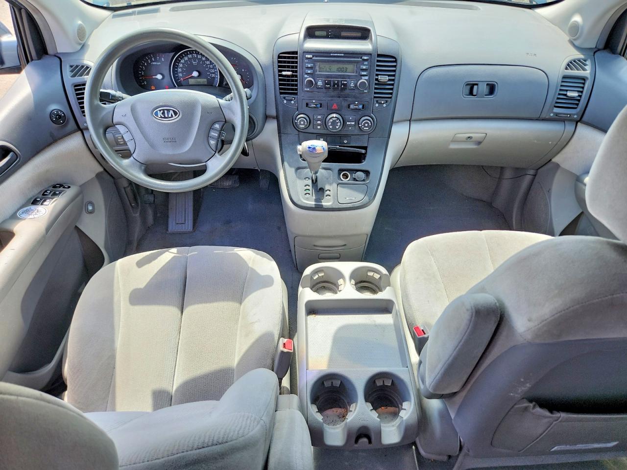 2007 Kia Sedona Ex/lx Green vin: KNDMB233276172535