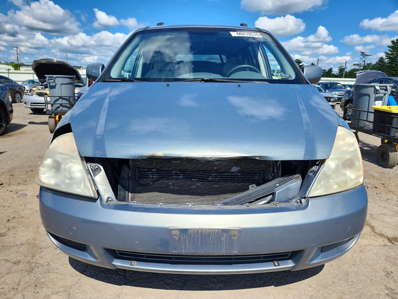 2007 Kia Sedona Ex/lx Green vin: KNDMB233276172535