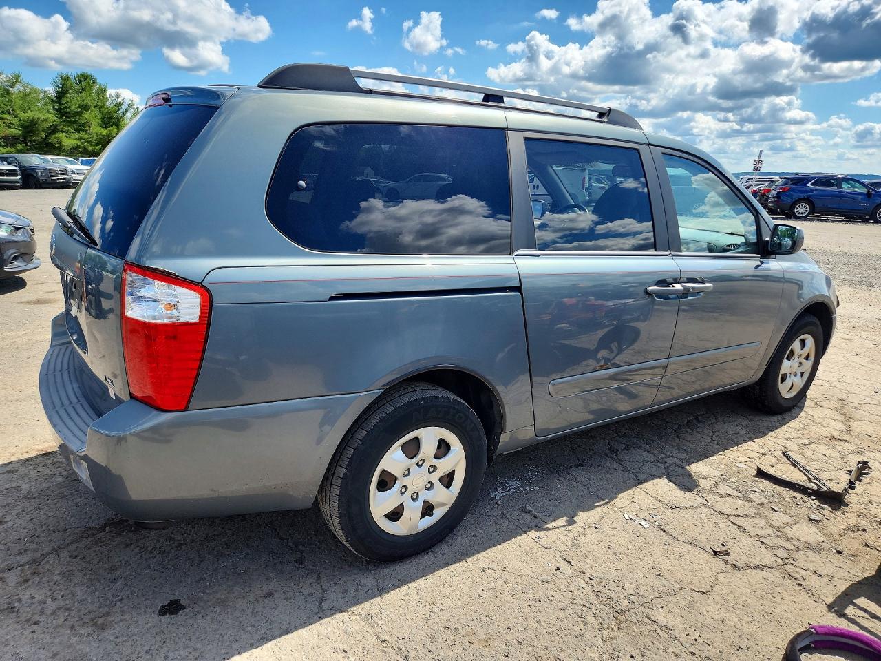 2007 Kia Sedona Ex/lx Green vin: KNDMB233276172535