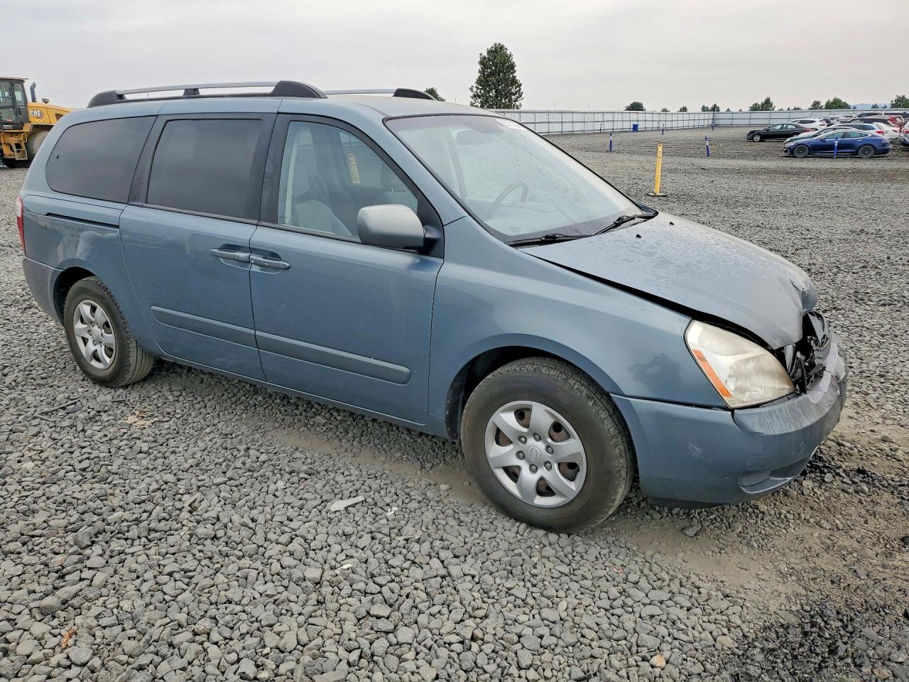 2008 Kia Sedona Lx Синий vin: KNDMB233286196643