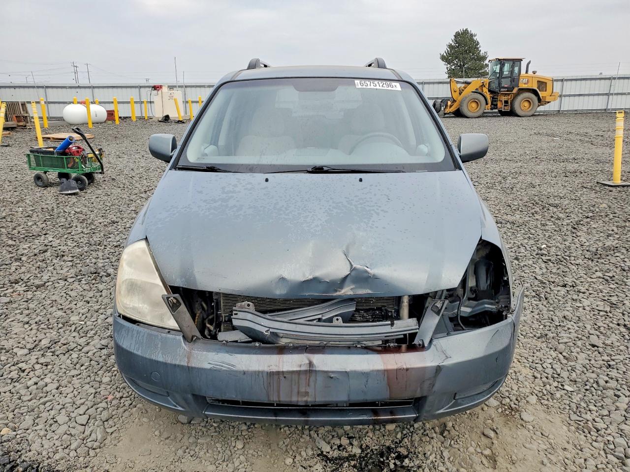 2008 Kia Sedona Lx Синий vin: KNDMB233286196643