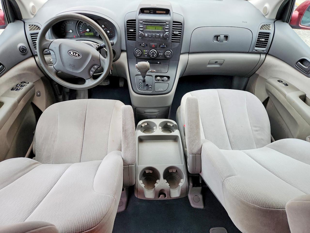 2008 Kia Sedona Lx Maroon vin: KNDMB233286197744
