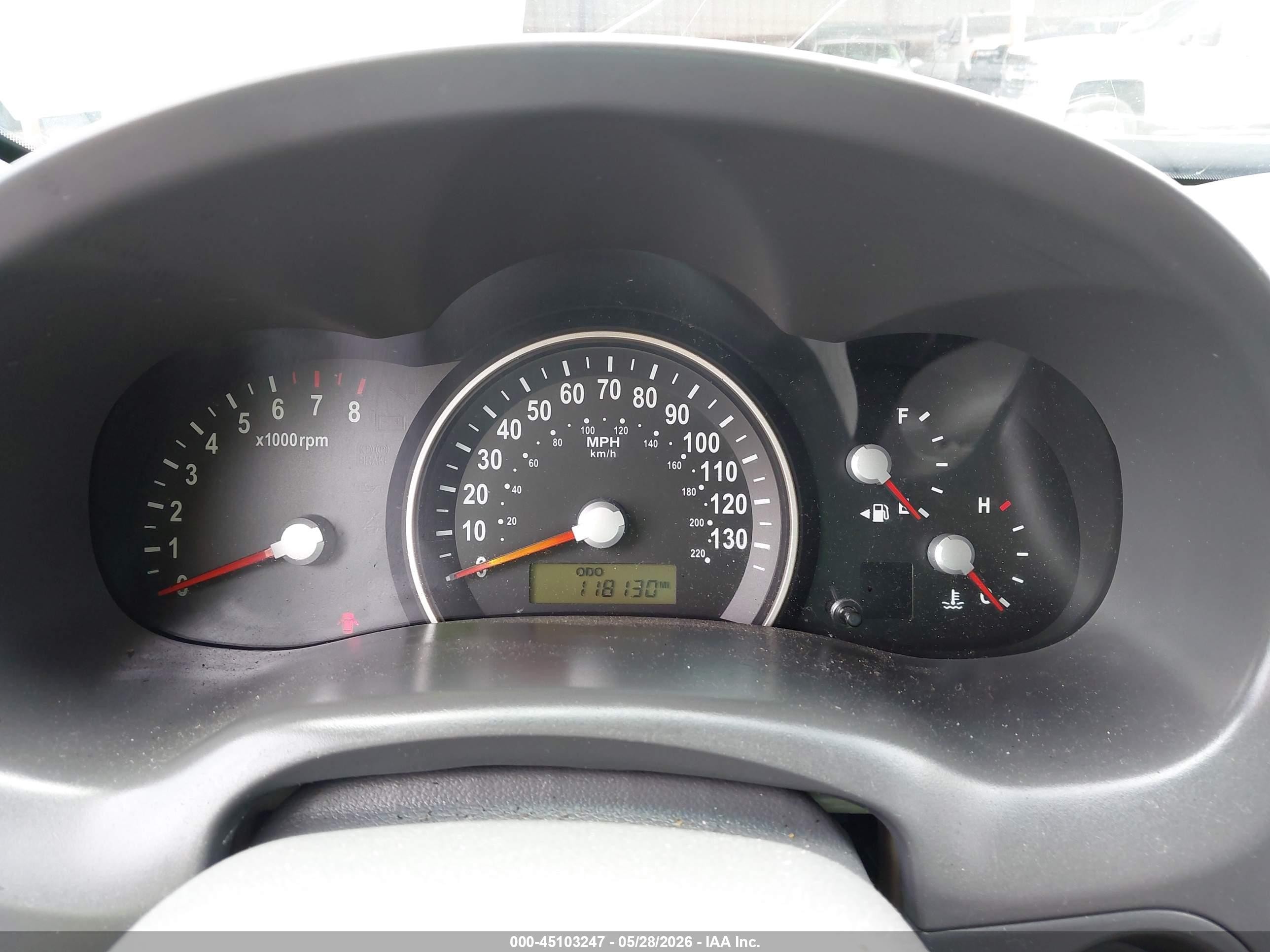 2008 Kia Sedona Lx Light Blue vin: KNDMB233286225638
