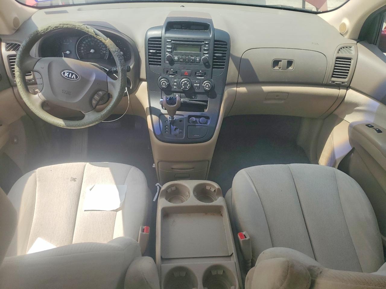 2008 Kia Sedona Lx Бордовый vin: KNDMB233286226210