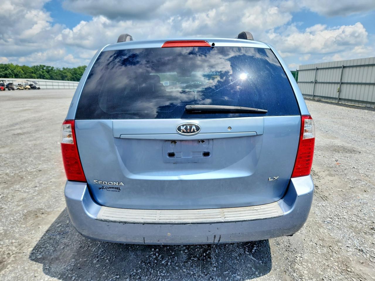2008 Kia Sedona Lx Blue vin: KNDMB233286237868