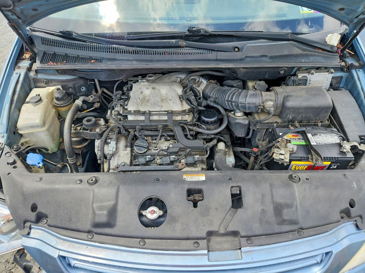 2008 Kia Sedona Lx Blue vin: KNDMB233286237868