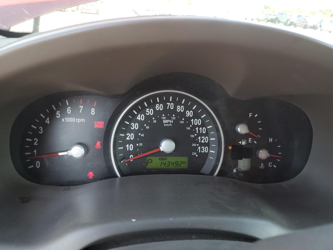 2009 Kia Sedona Lx Red vin: KNDMB233296299370