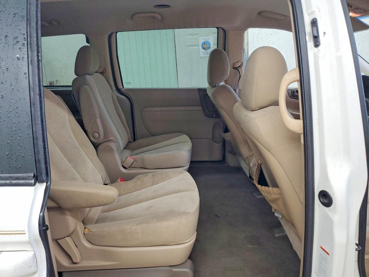 2009 Kia Sedona Lx White vin: KNDMB233296320069