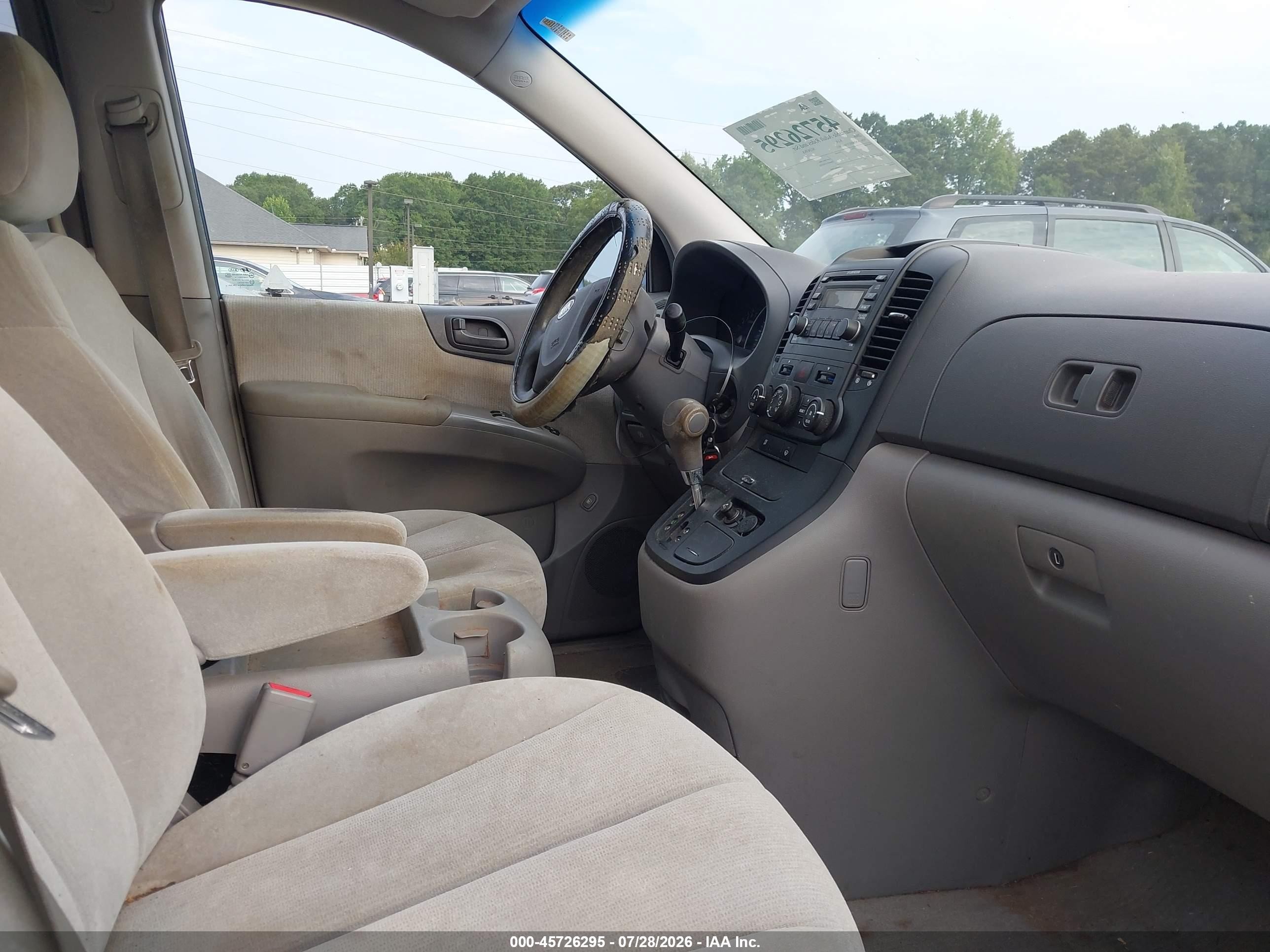 2006 Kia Sedona Ex/lx Blue vin: KNDMB233366018611