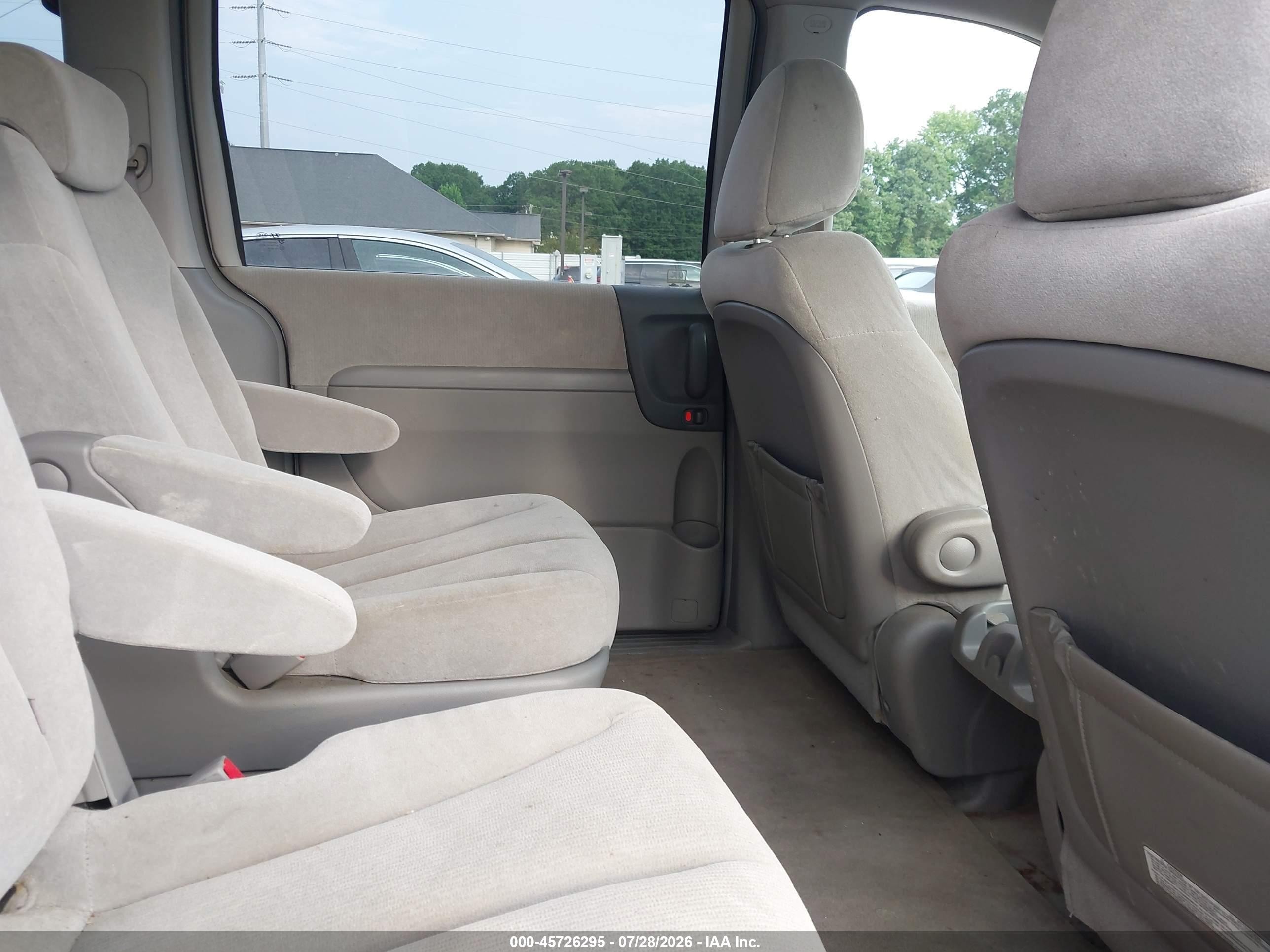 2006 Kia Sedona Ex/lx Blue vin: KNDMB233366018611