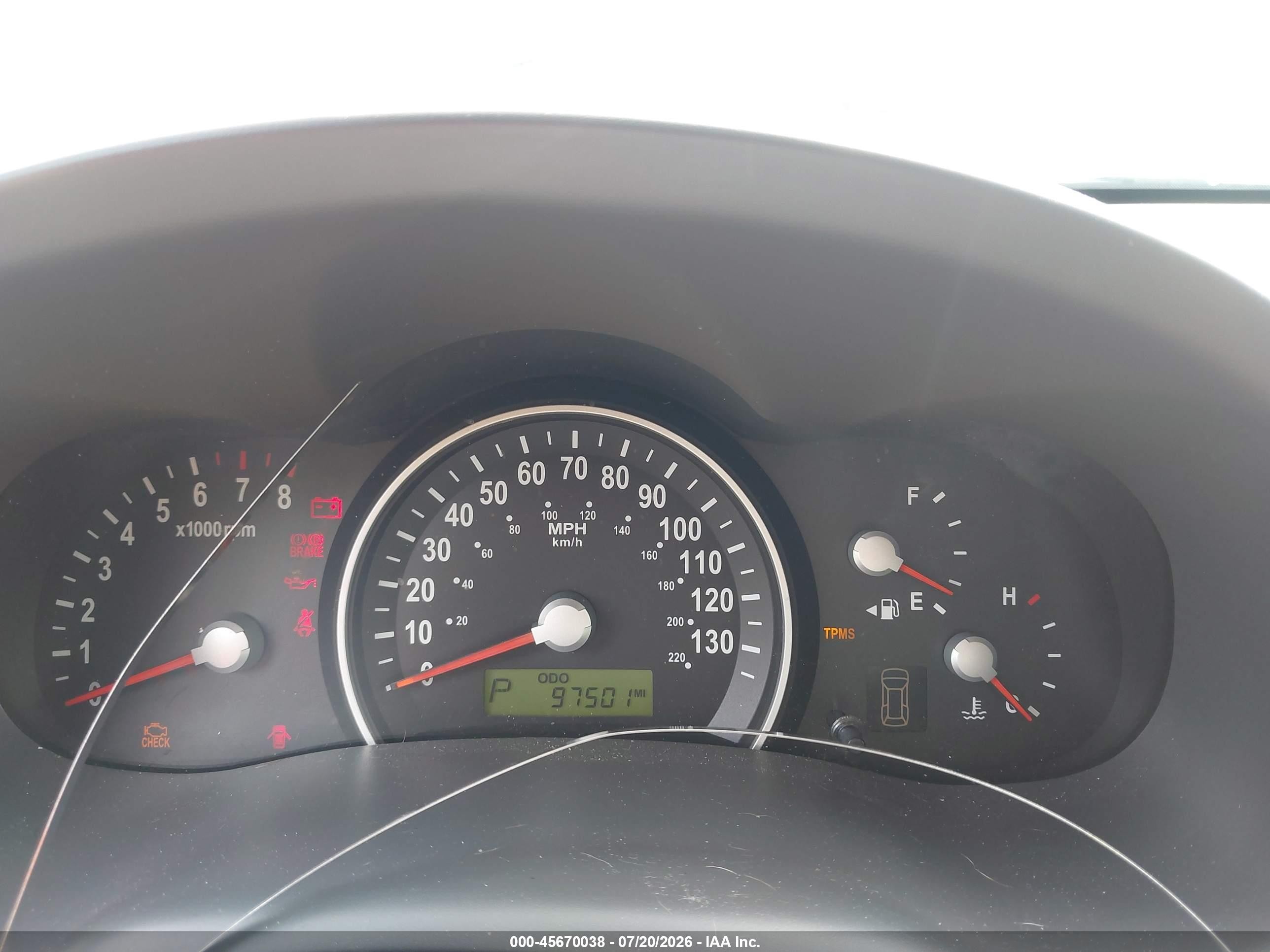 2006 Kia Sedona Ex/lx Blue vin: KNDMB233366029625