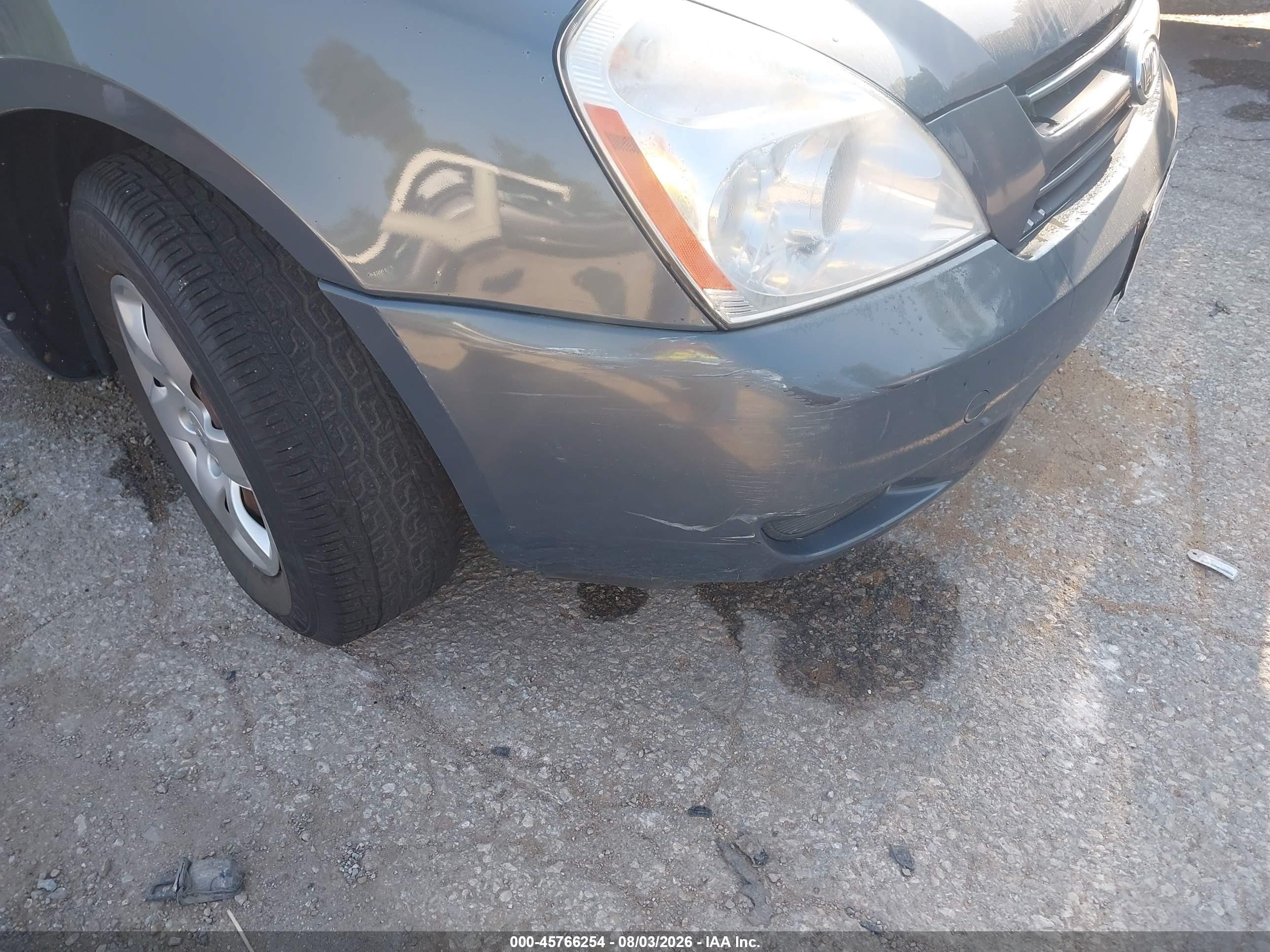 2006 Kia Sedona Ex/lx Gray vin: KNDMB233366037417