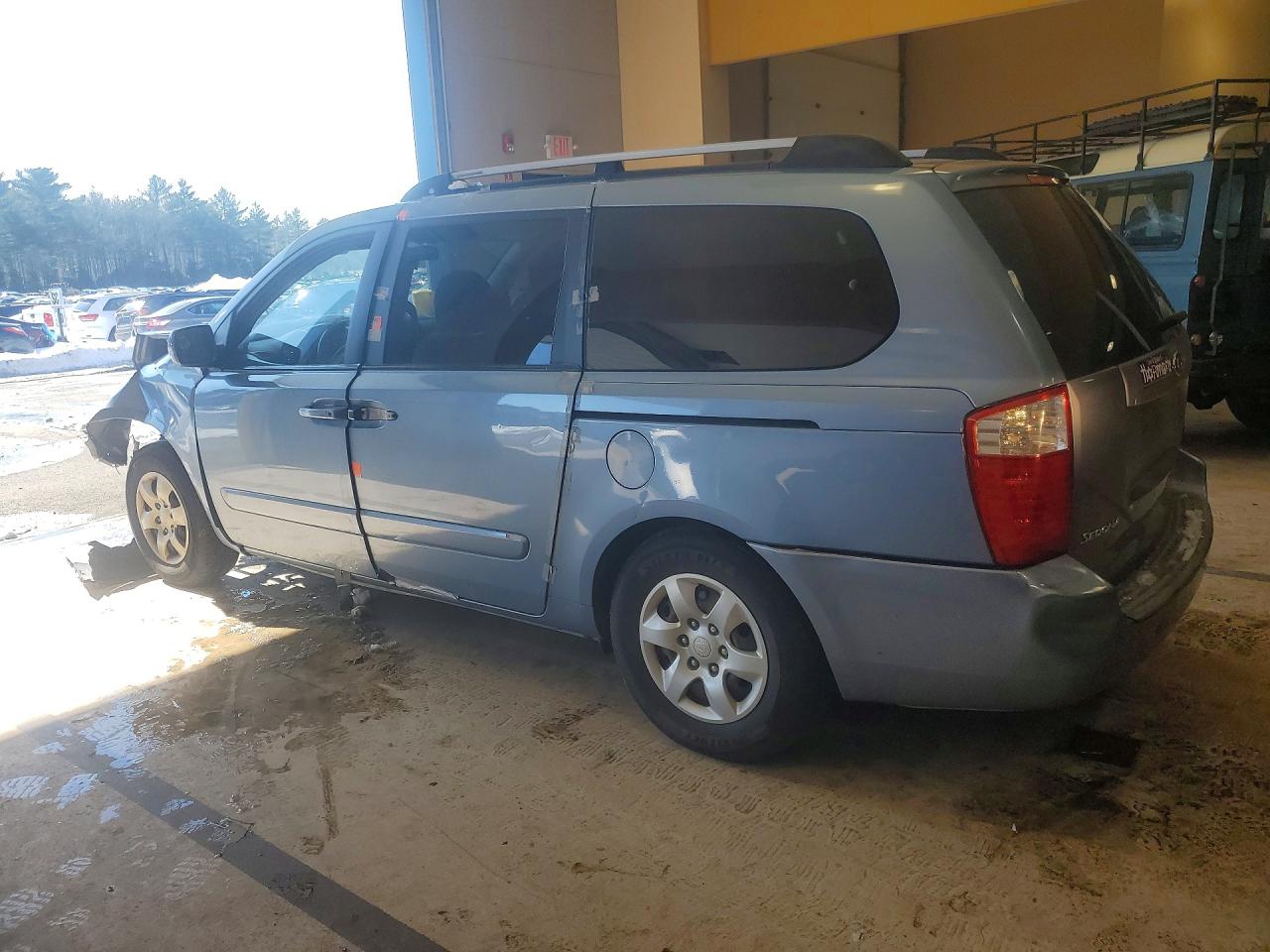 2006 Kia Sedona Ex Blue vin: KNDMB233366049132