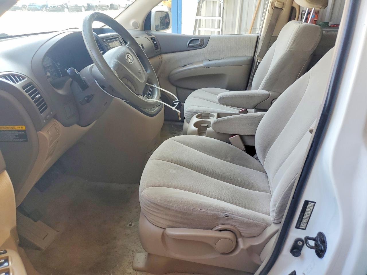 2006 Kia Sedona Lx White vin: KNDMB233366050877