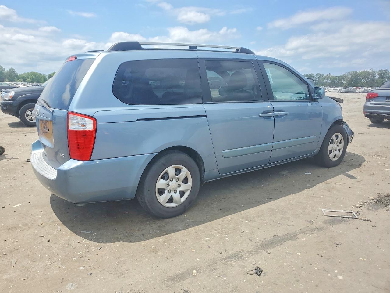 2006 Kia Sedona Lx Blue vin: KNDMB233366078551
