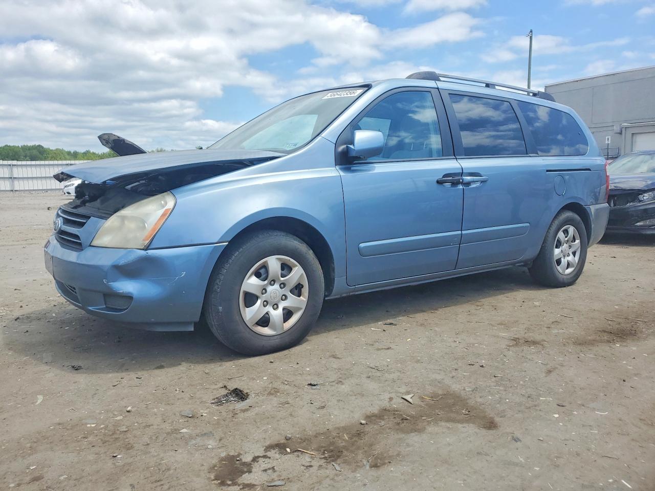 2006 Kia Sedona Lx Blue vin: KNDMB233366078551