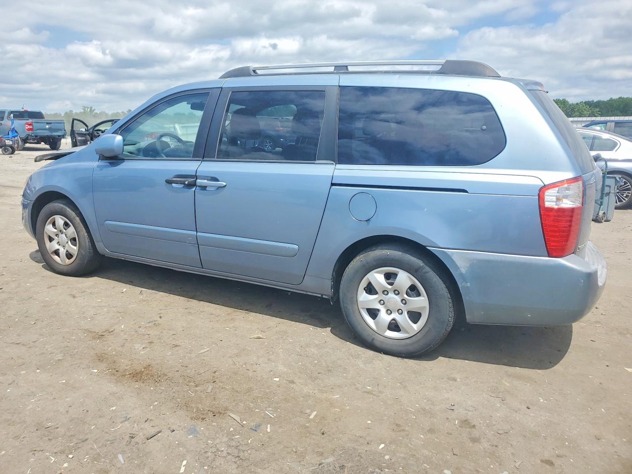 2006 Kia Sedona Lx Blue vin: KNDMB233366078551