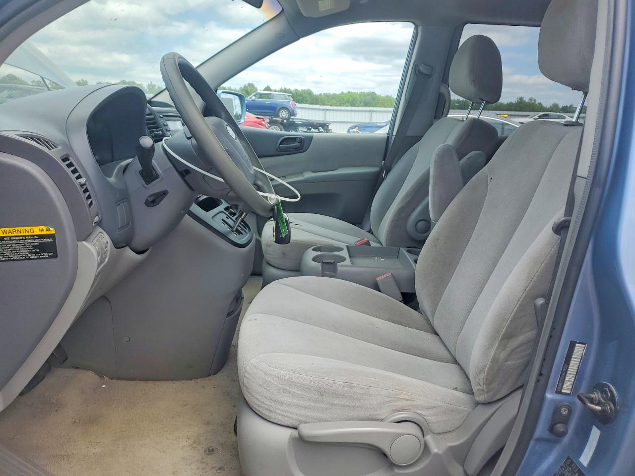 2006 Kia Sedona Lx Blue vin: KNDMB233366078551