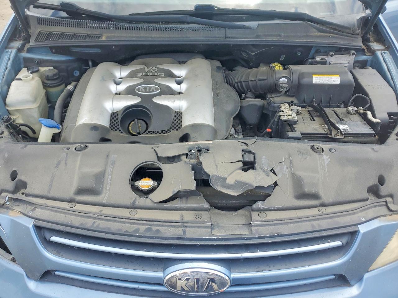 2006 Kia Sedona Lx Blue vin: KNDMB233366078551