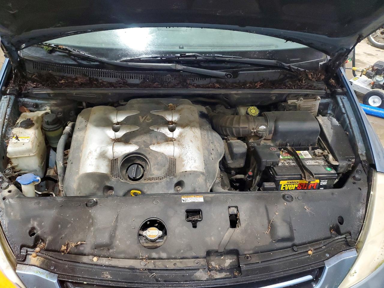 2007 Kia Sedona Base Blue vin: KNDMB233376154240