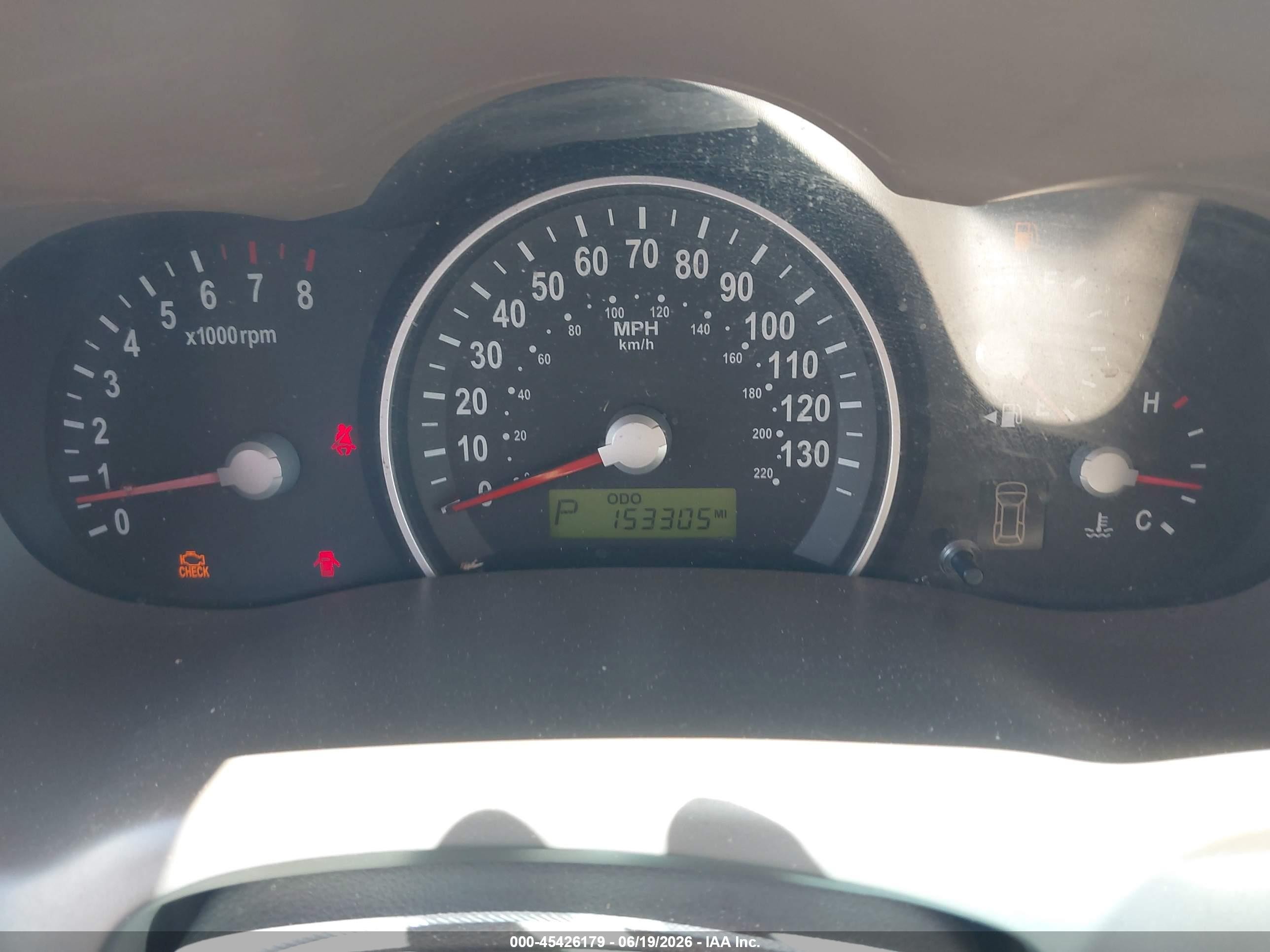 2007 Kia Sedona Lx Light Blue vin: KNDMB233376162127
