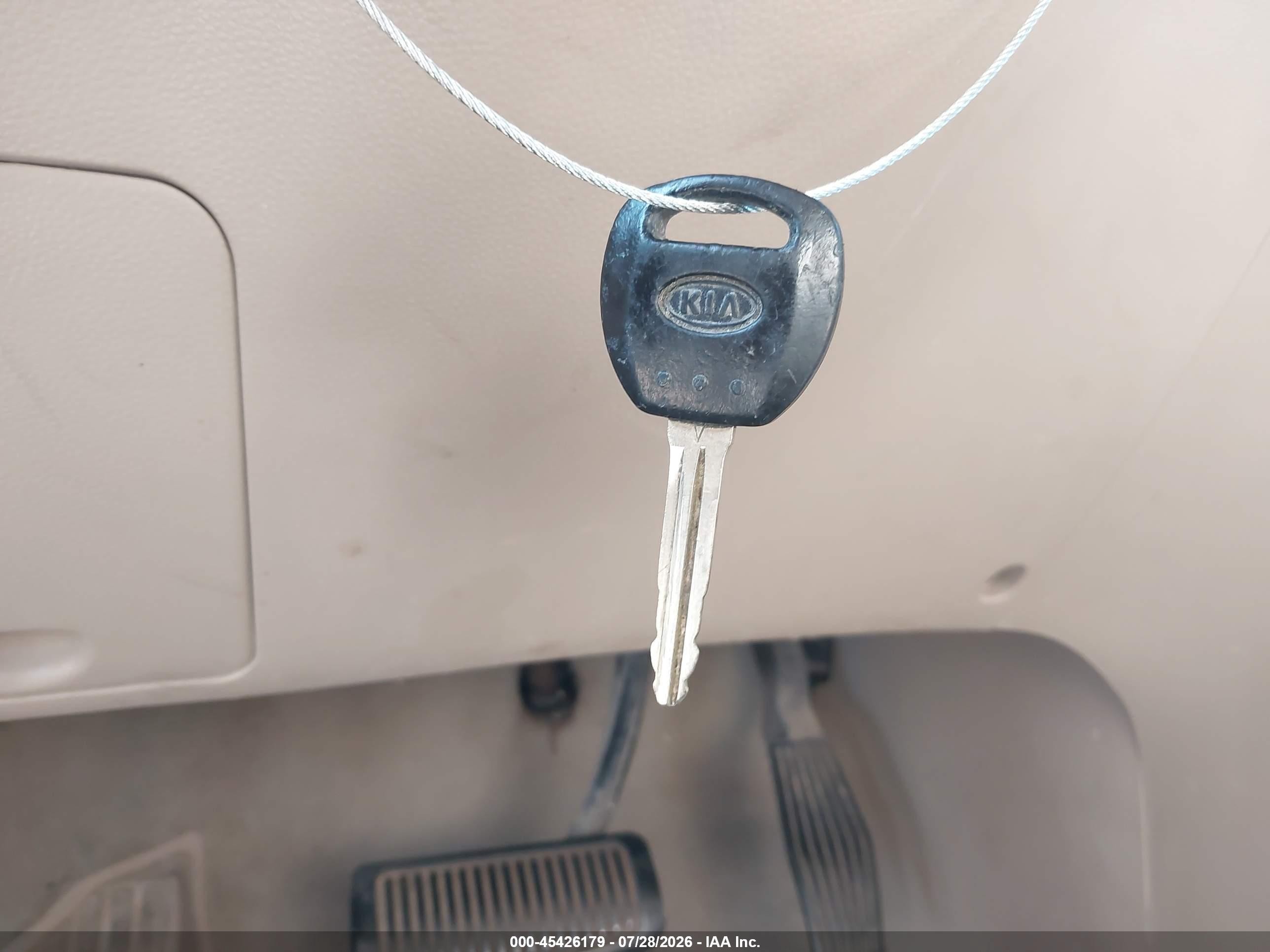 2007 Kia Sedona Lx Light Blue vin: KNDMB233376162127