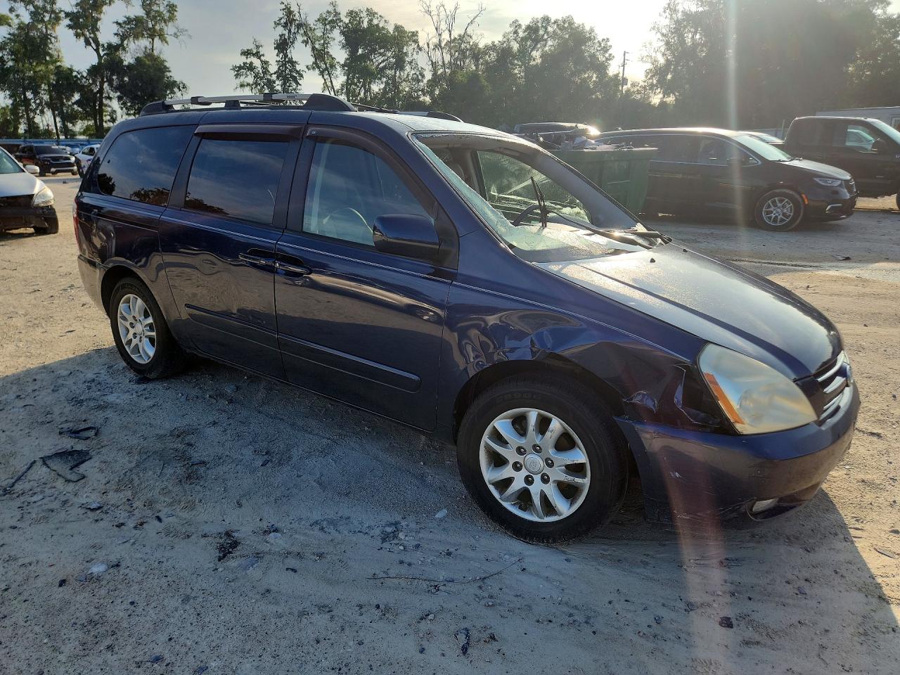 2008 Kia Sedona Lx Blue vin: KNDMB233386214745