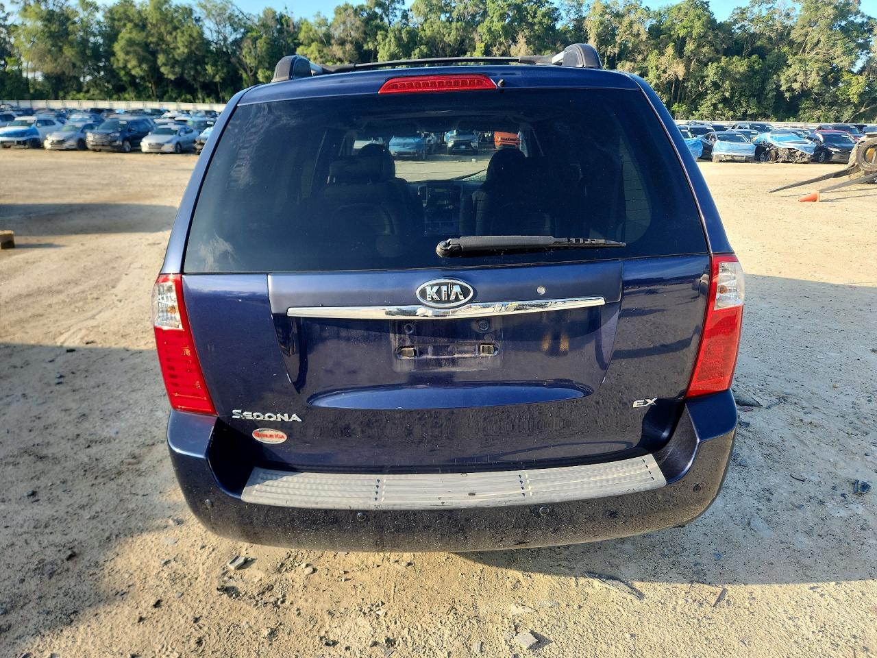 2008 Kia Sedona Lx Blue vin: KNDMB233386214745