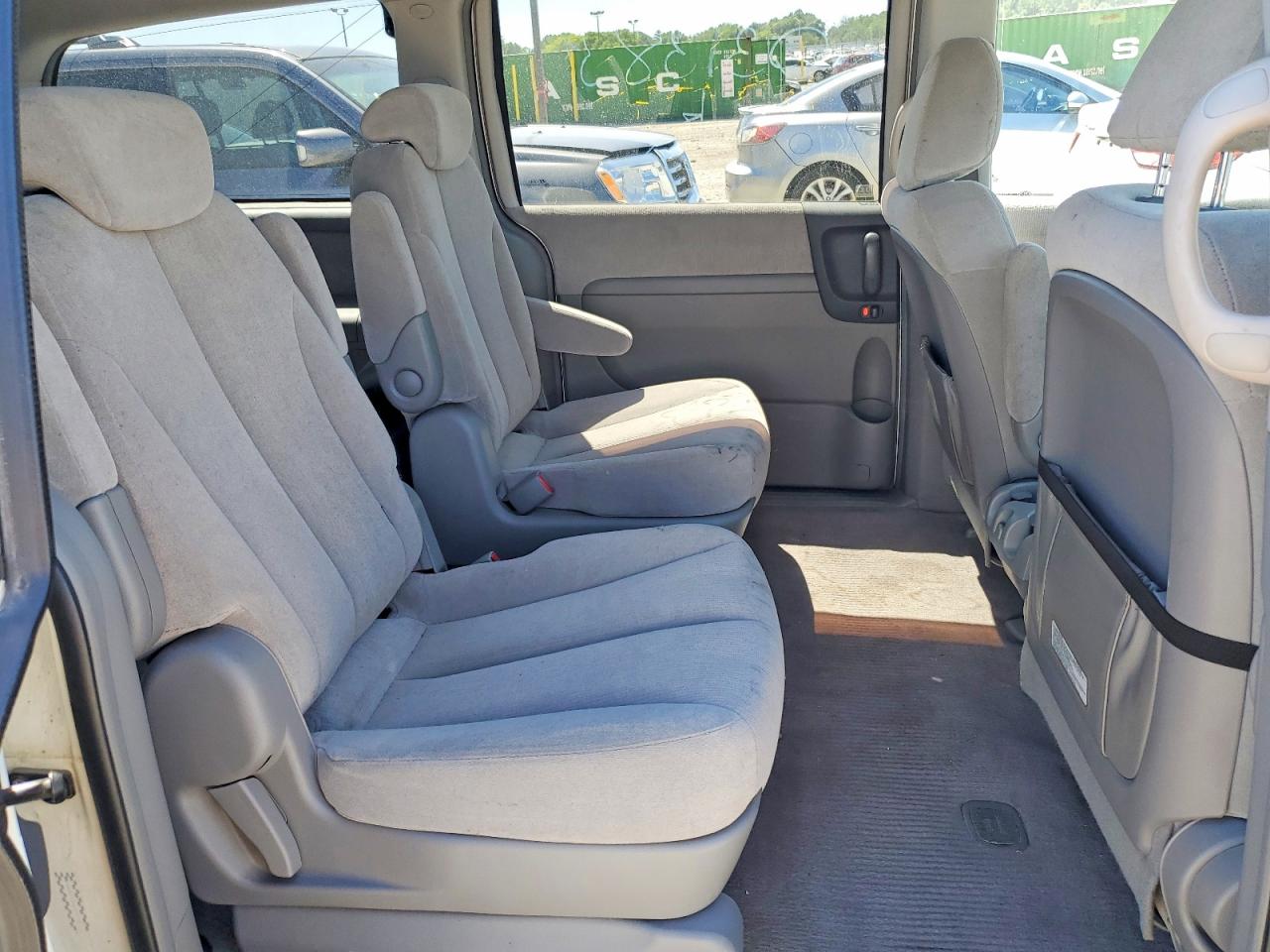 2006 Kia Sedona Lx White vin: KNDMB233466031383