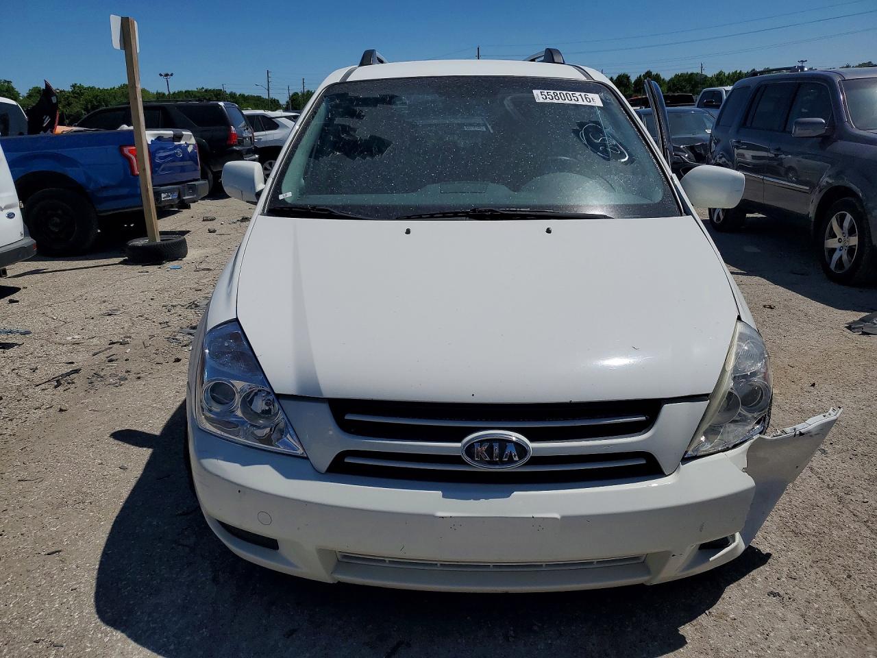 2006 Kia Sedona Lx White vin: KNDMB233466031383