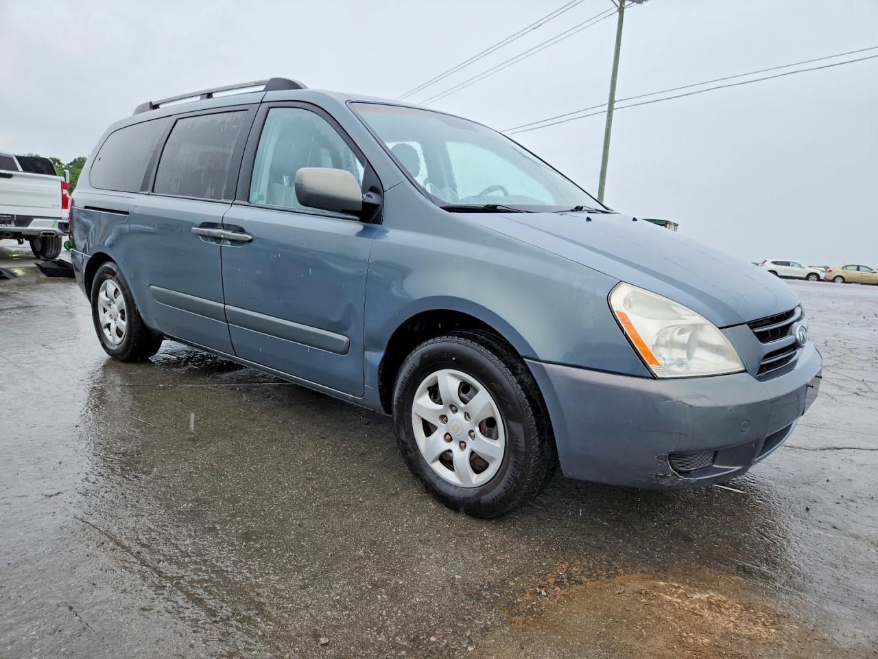 2006 Kia Sedona Lx Blue vin: KNDMB233466088960