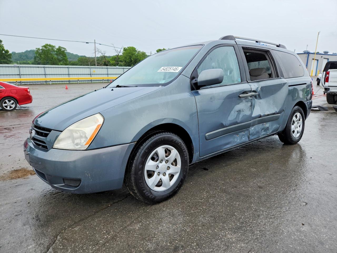 2006 Kia Sedona Lx Blue vin: KNDMB233466088960