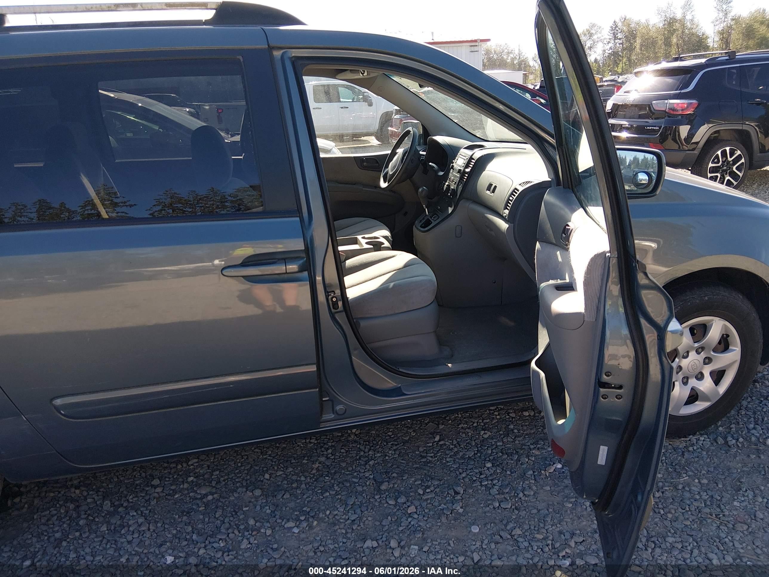 2007 Kia Sedona Lx Blue vin: KNDMB233476109341