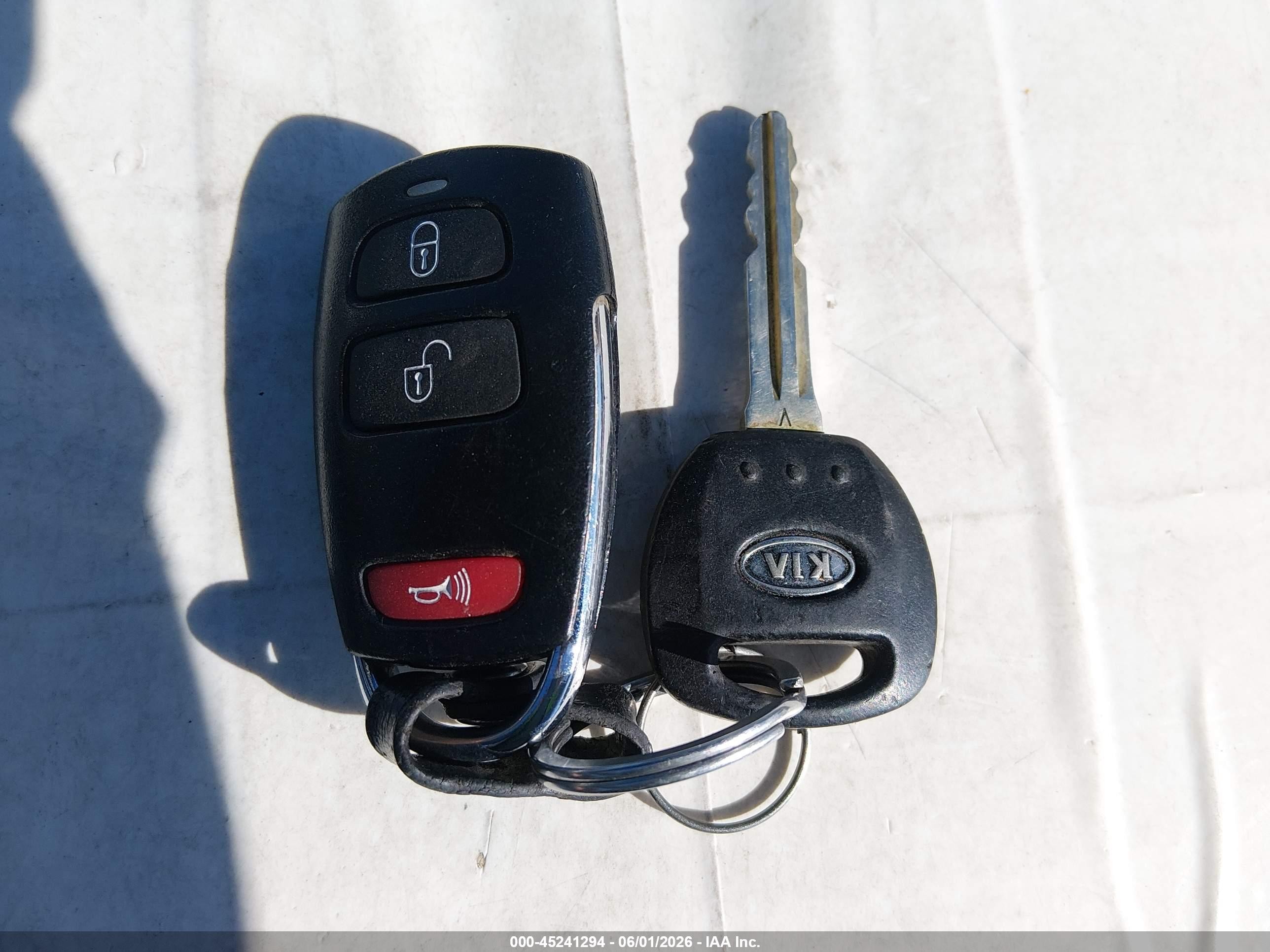 2007 Kia Sedona Lx Blue vin: KNDMB233476109341