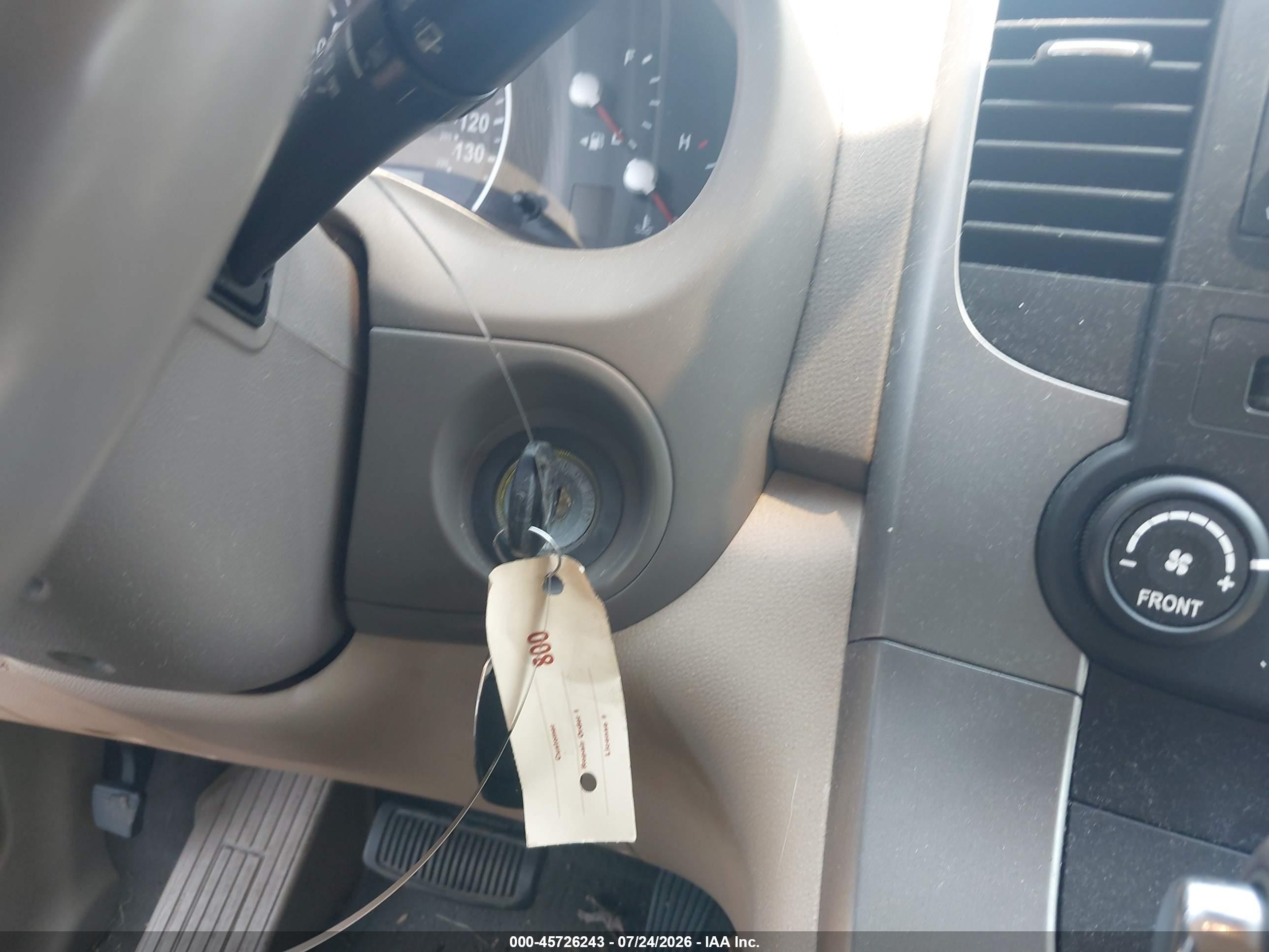 2008 Kia Sedona Ex Light Blue vin: KNDMB233486203608