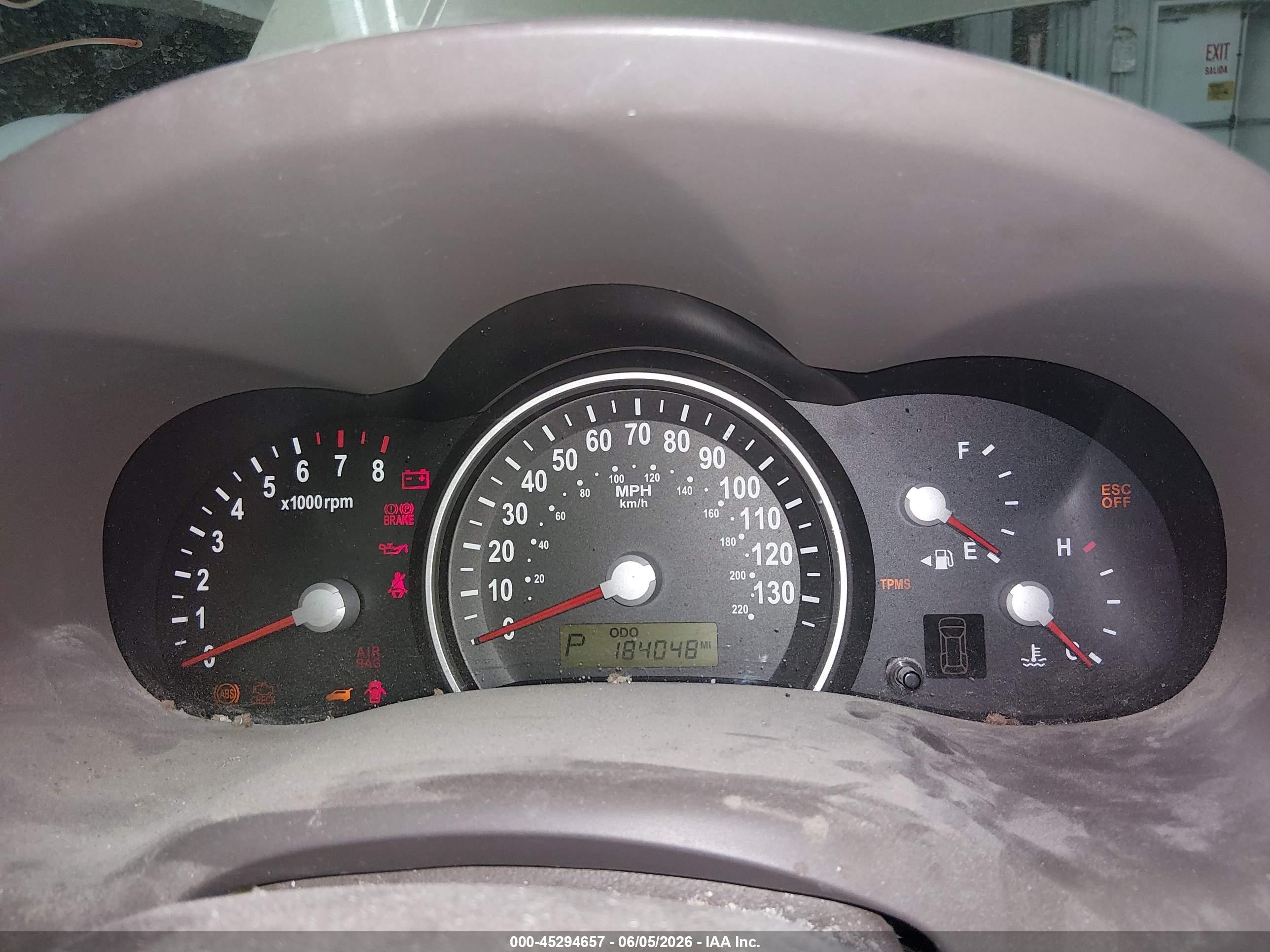 2008 Kia Sedona Ex/lx Tan vin: KNDMB233486207531