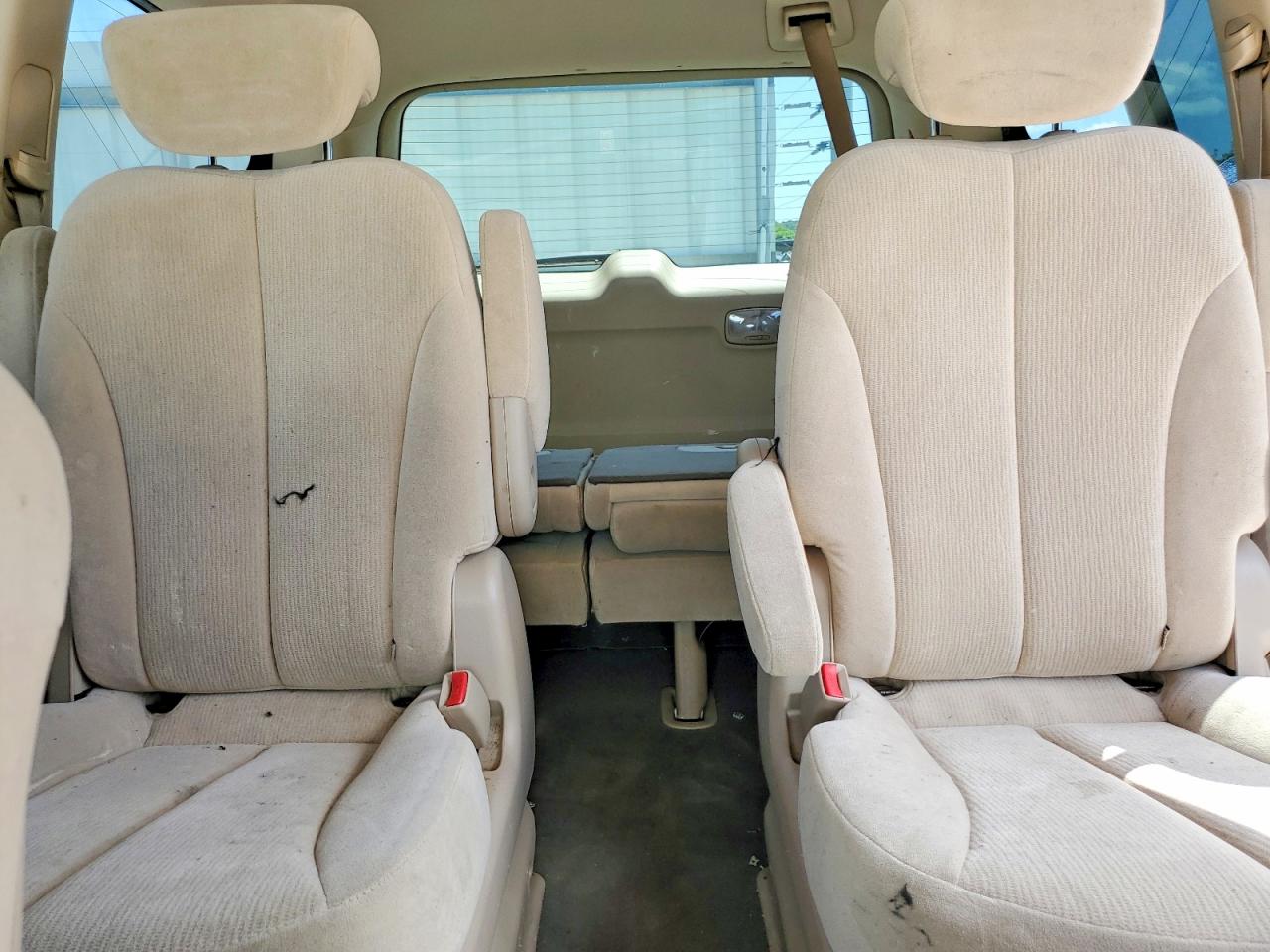2008 Kia Sedona Lx White vin: KNDMB233486236902