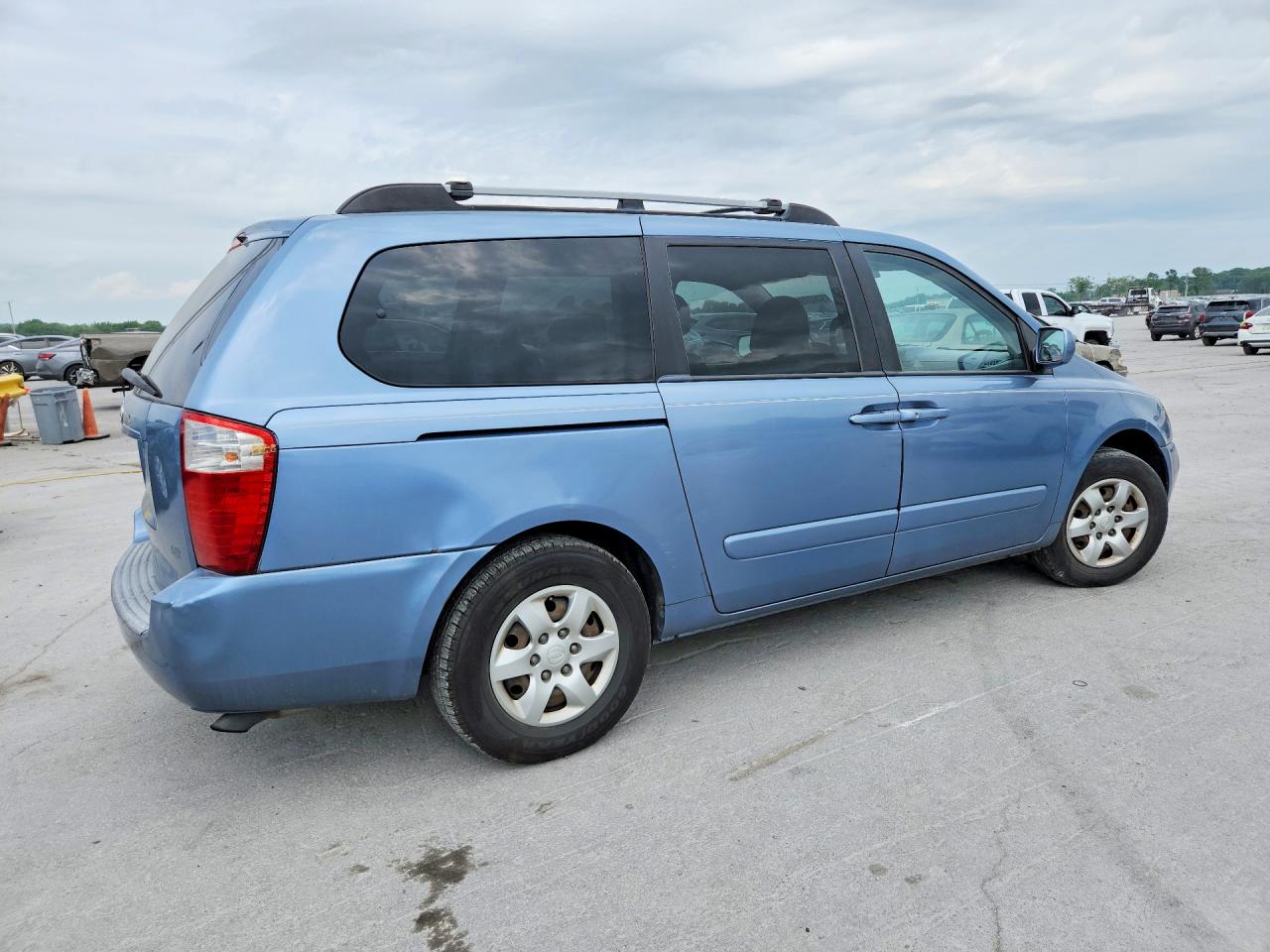 2008 Kia Sedona Ex Blue vin: KNDMB233486255420