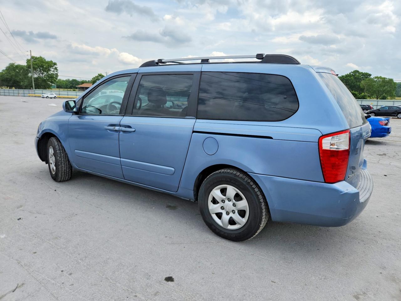 2008 Kia Sedona Ex Blue vin: KNDMB233486255420