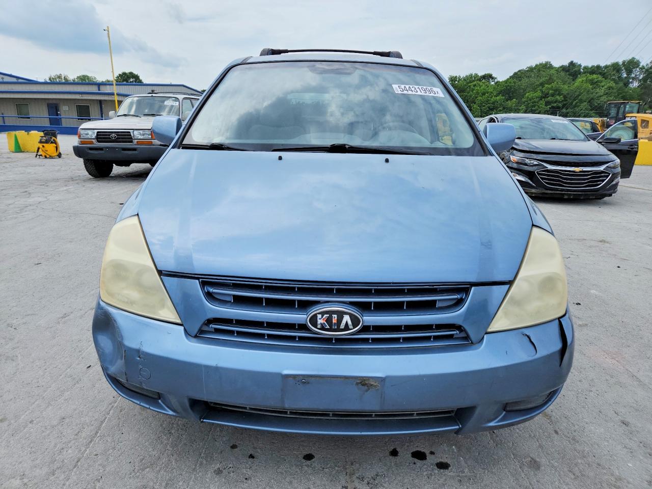 2008 Kia Sedona Ex Blue vin: KNDMB233486255420