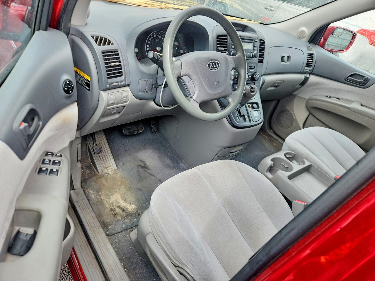 2008 Kia Sedona Lx Red vin: KNDMB233486264652