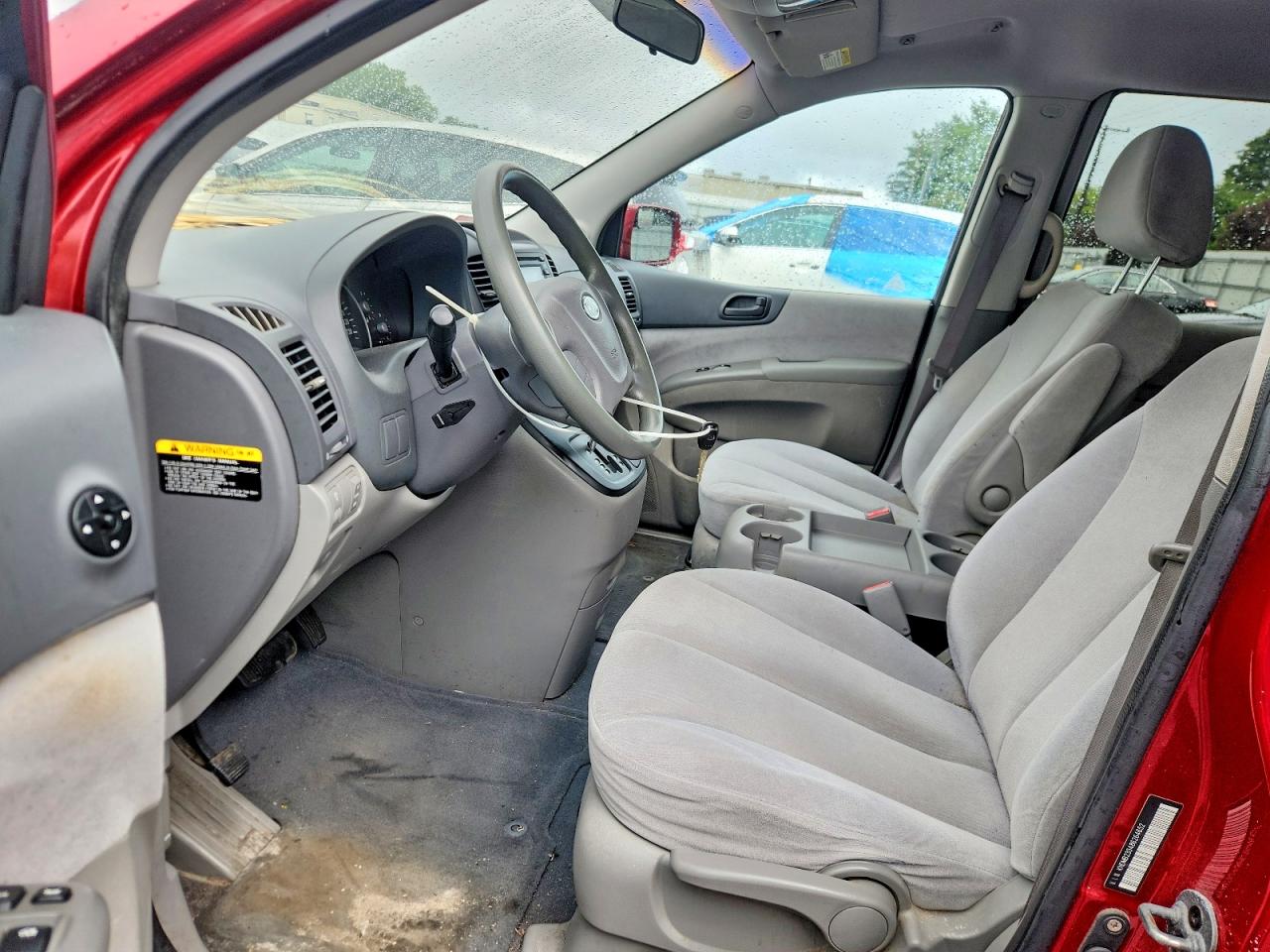 2008 Kia Sedona Lx Red vin: KNDMB233486264652