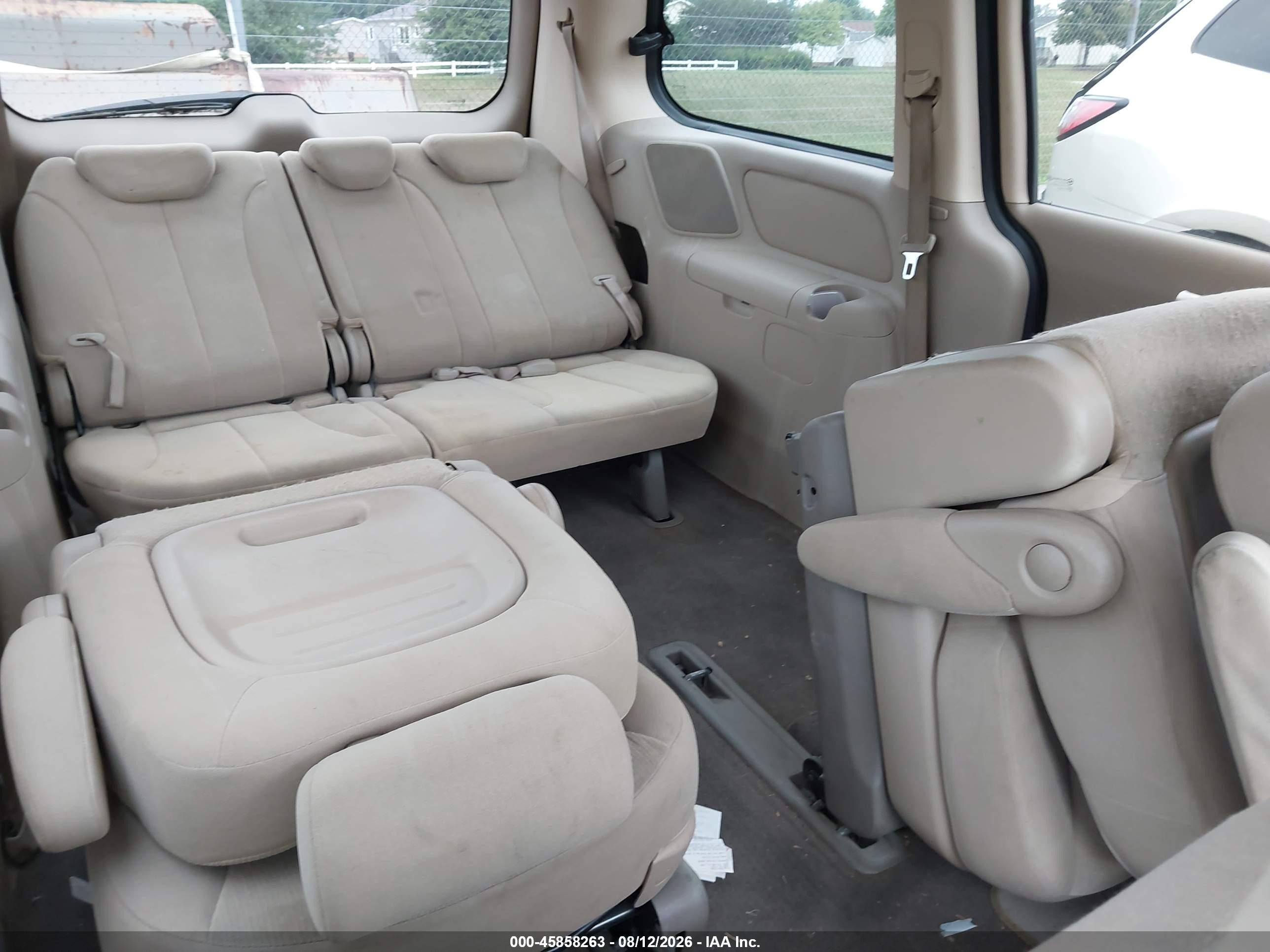 2009 Kia Sedona Lx Pewter vin: KNDMB233496299760
